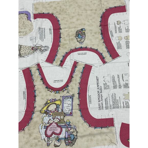 Daisy Kingdom Jumpstart, Fabric Panel, 1997, Cut and Sew, Craft, ~ 250811-WH 505 - Picture 6 of 6